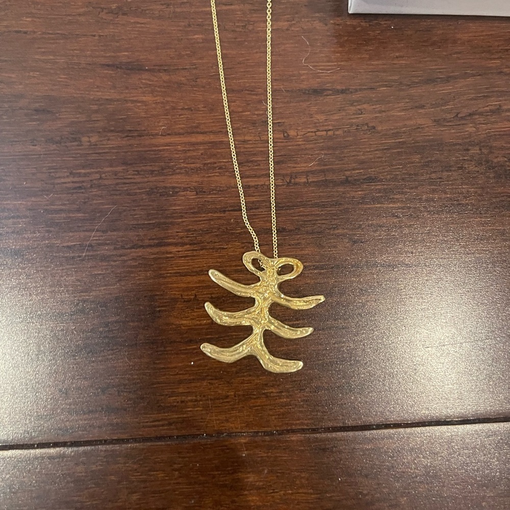 nwt Odette New York rib Necklace - Picture 2 of 7